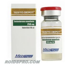 Testo Depot for sale | Testosterone Enanthate 250mg/ml 10ml Vial | Meditech 